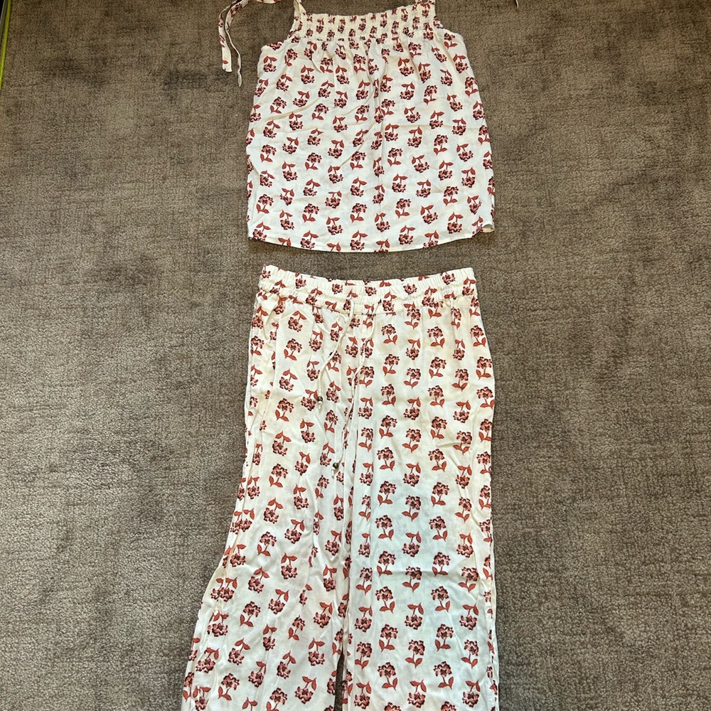 Candace Cameron Bure Women's Red and White Set